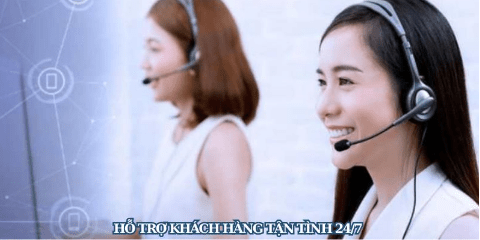 Đội ngũ hỗ trợ 24/7 khi người chơi gặp sự cố