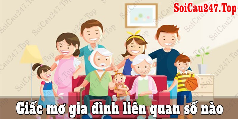 Giấc mơ gia đình liên quan đến các con số