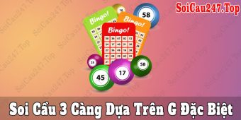 Soi cầu 3 càng dựa trên giải đặc biệt