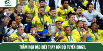 Thảm họa đặc biệt thay đổi đội tuyển Brazil