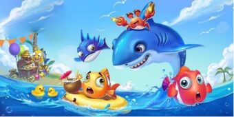 Người chơi tập trung quan sát hướng di chuyển khi bắn cá ăn xu