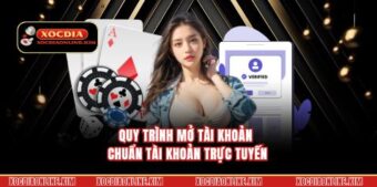 Quy trình mở tài khoản chuẩn tài khoản trực tuyến