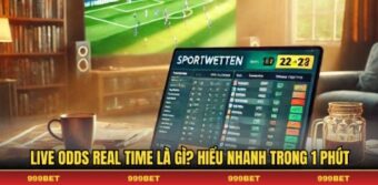 Cược Thể Thao Live Odds Real Time: 5 Phút Quyết Định Cả Trận