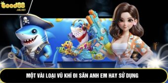 Một vài loại vũ khí đi săn anh em hay sử dụng 