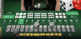 Lưu ý khi áp dụng cách soi cầu Tài xỉu