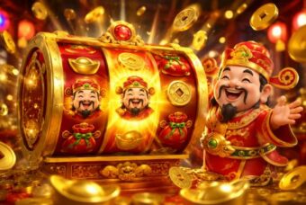 Trò quay hũ Thần Tài với hiệu ứng jackpot