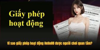 Vì sao giấy phép hoạt động Hello88 được người chơi quan tâm?