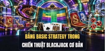 Bảng Basic Strategy trong chiến thuật Blackjack cơ bản