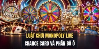 Luật chơi Monopoly Live Chance Card và phân bổ ô